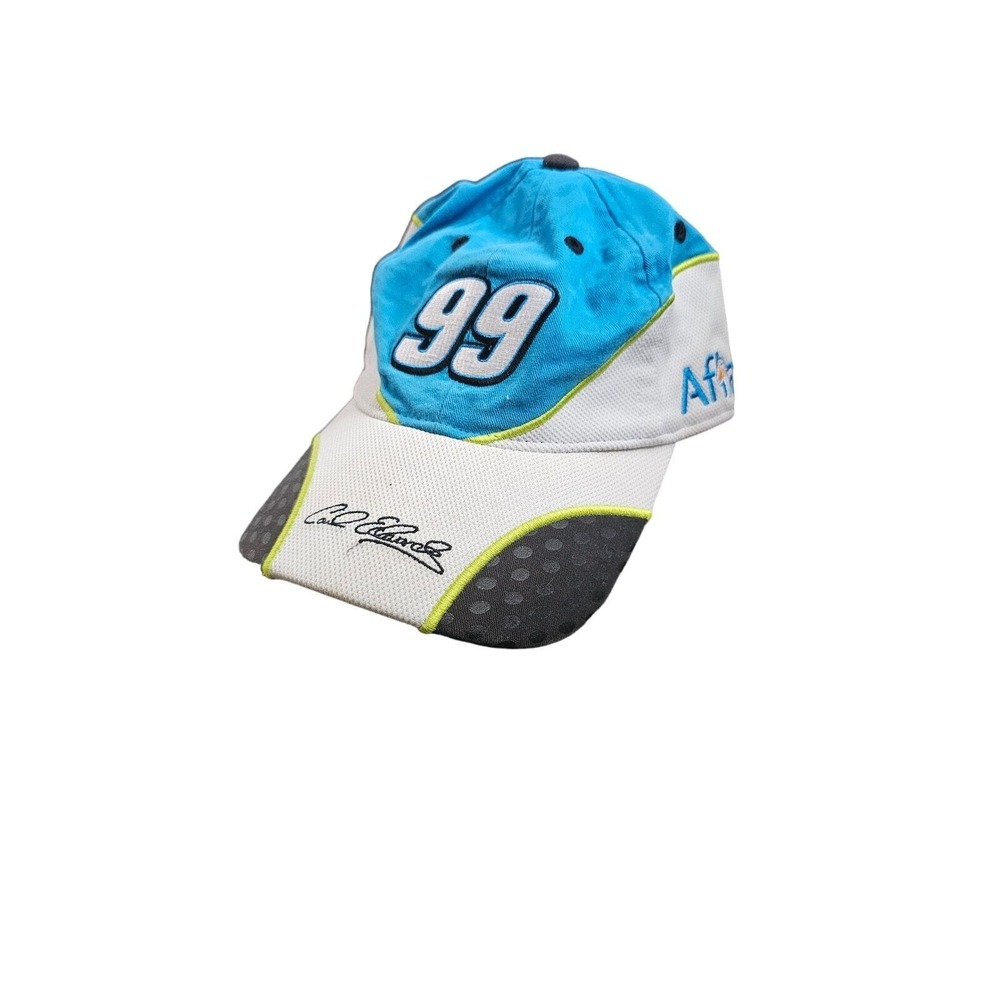 Carl Edwards #99 NASCAR Rough Fenway Racing Team Aflac Strapback adjustable Hat